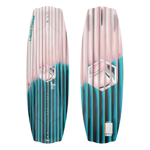 Liquid Force Angel Wakeboard with Plush 6R Bindings 135 cm Wakeboard w/Boots (Size 7-10)