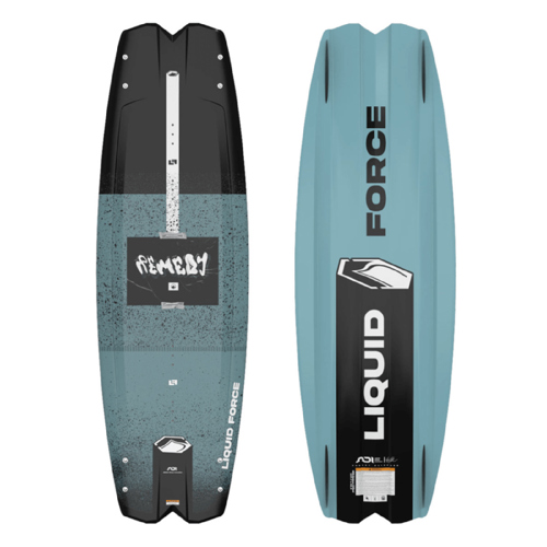 Liquid Force Remedy Wakeboard with Transit 6X Bindings 138 cm Wakeboard w/Boots (Size 10-12)