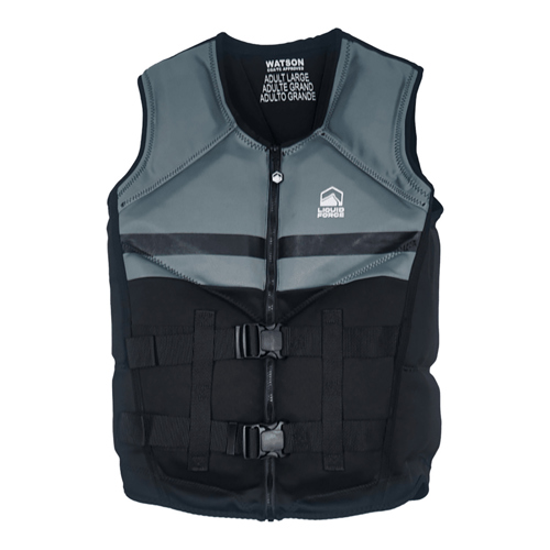 Liquid Force Watson CGA Life Jacket for Men Black/Charcoal Large