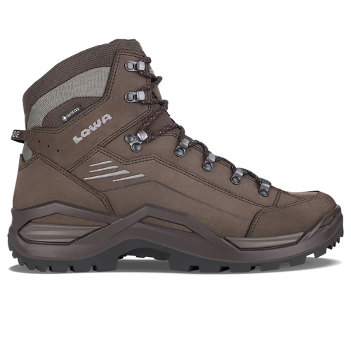 Lowa Renegade Evo GTX Mid Hiking Shoes for Men Espresso/Seaweed 13