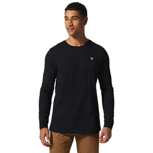 Mountain Hardwear Back Logo Long Sleeve Shirt for Men XX-Large Black