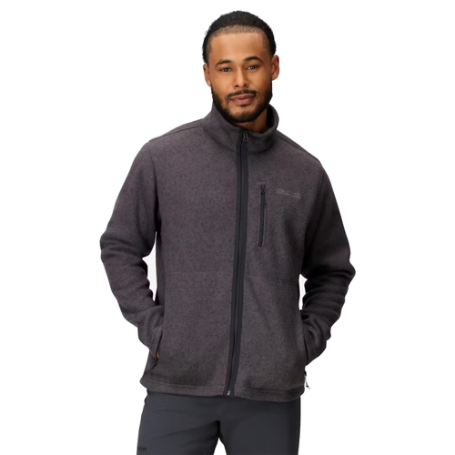 Marmot Drop Line Full-Zip Jacket for Men Medium Black Heather