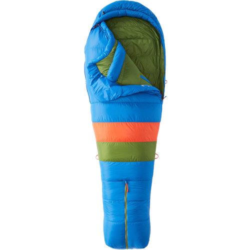 Marmot Sawtooth Sleeping Bag, Dark Azure/Foliage DZ