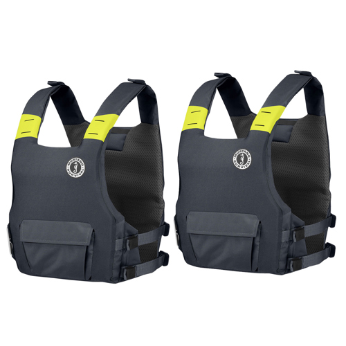Mustang Survival Khimera 22 Hybrid Universal PFD Admiral Gray 2-Pack