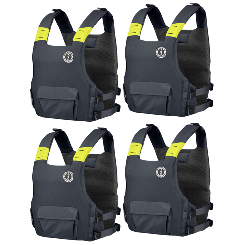 Mustang Survival Khimera 22 Hybrid Universal PFD Admiral Gray 4-Pack