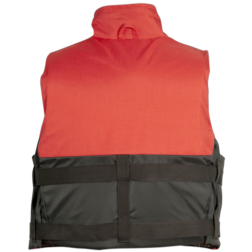 Mustang Survival Accel100 Fishing Vest, Red/Black