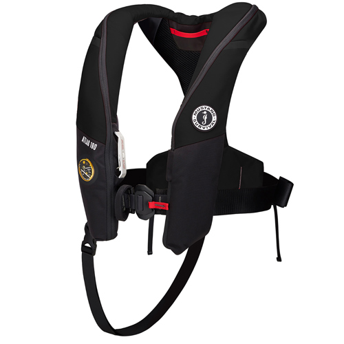 Mustang Survival Atlas 190 DLX Life Jacket Black