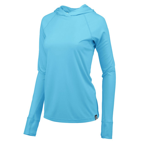 Mustang Survival Women's Adelphi UV Long Sleeve Top Bluefin Medium