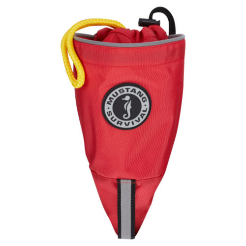 Mustang Survival Bailer Throw Bag with 50' (15.24m) Rope, Red