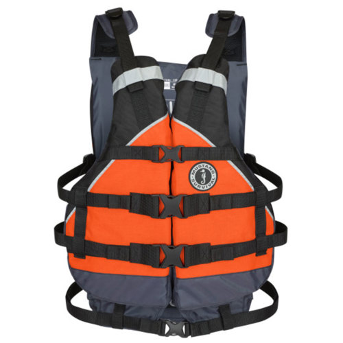 Mustang Survival Youth Canyon V Foam Vest Orange/Black