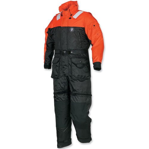 Mustang Survival Deluxe Anti-Exposure Flotation Suit Medium Orange/Black