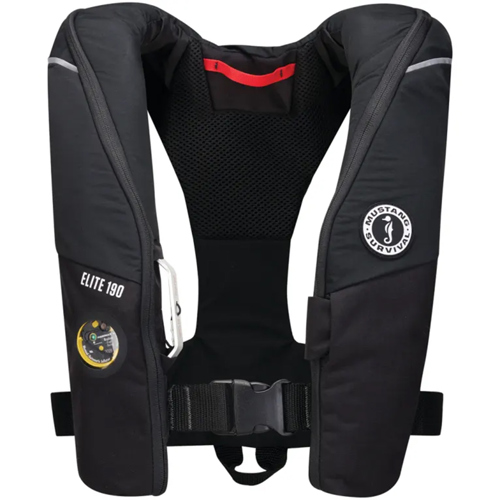 Mustang Survival Elite 190 Inflatable PFD Black