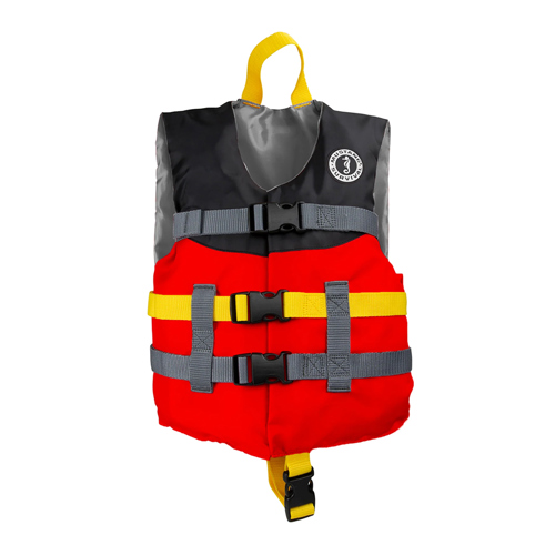 Mustang Survival Livery Foam Vest Mango/Black Child