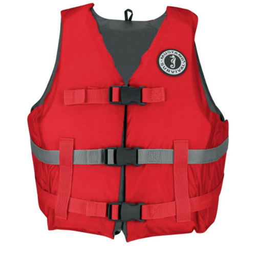 Mustang Survival Livery Foam Vest Red X-Large/XX-Large