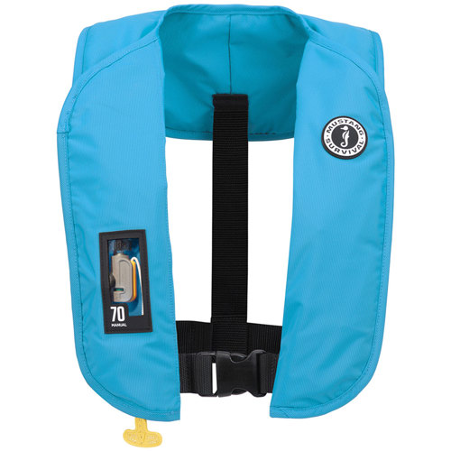 Mustang Survival MIT 70 Manual Inflatable PFD Azure Single