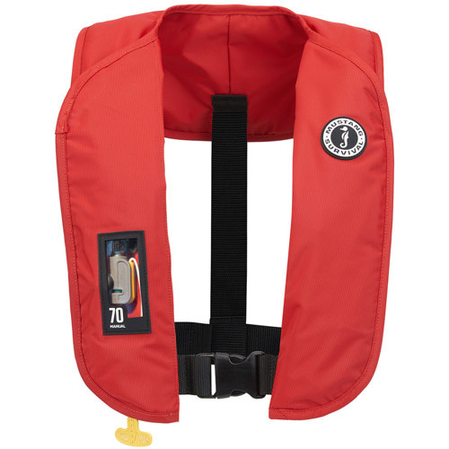 Mustang Survival MIT 70 Manual Inflatable PFD Red Single