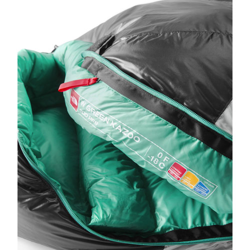 the north face green kazoo