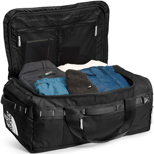 The North Face Base Camp Voyager Duffel- 42L - TNF Black/TNF White / 42L
