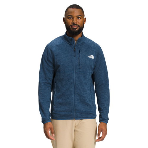 The North Face Canyonlands Full Zip for Men X-Large Shady Blue Heather-NPF