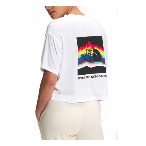 The North Face Pride Short Sleeve Crop Tee for Women