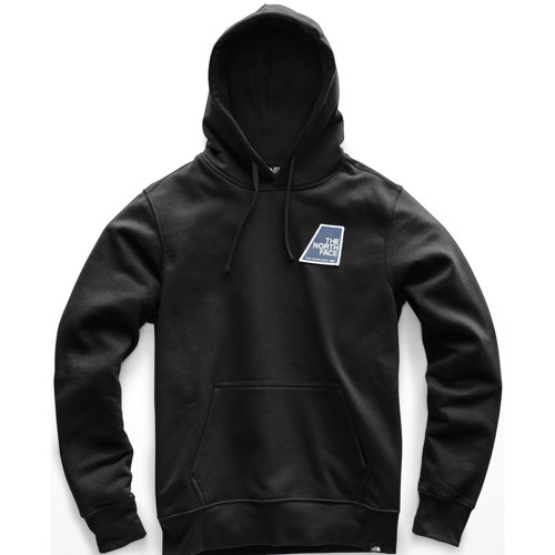 the north face men's urban patches hoodie