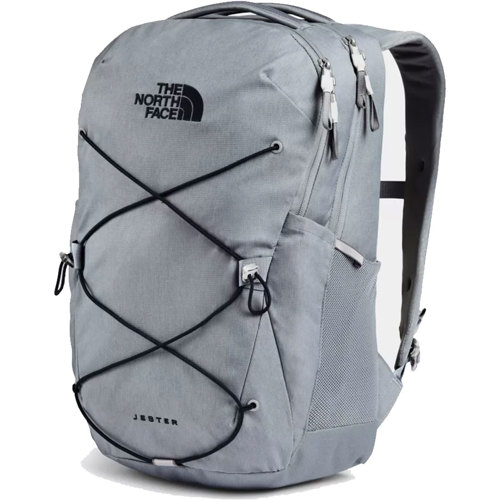 The North Face Jester Backpack Mid Grey Dark Heather/TNF Black