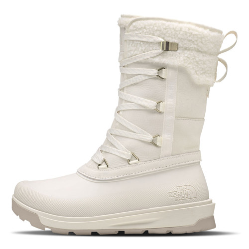 The North Face Women's Shellista VI Mid Waterproof Boots White Dune 8.5