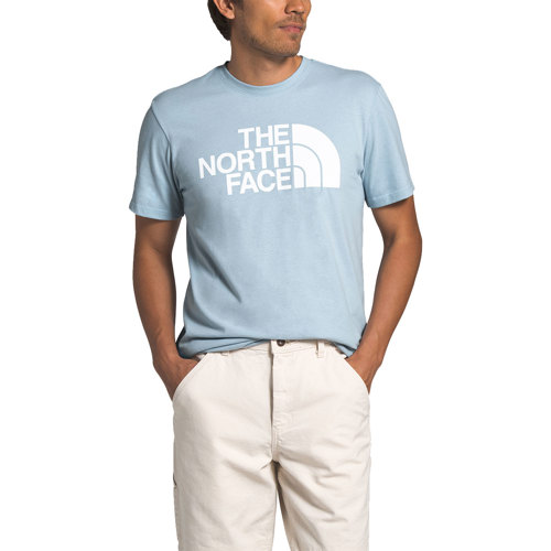 north face t shirt and shorts