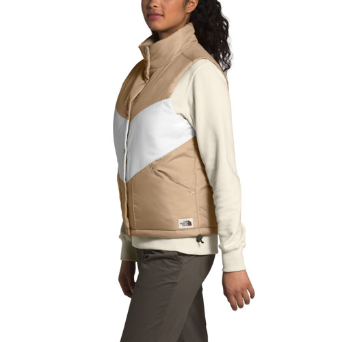 The North Face Sylvester Vest - Women's XL Hawthorne Khaki/Vintage White