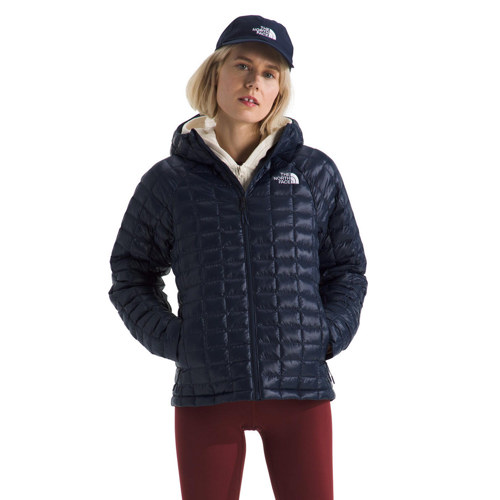 The North Face Women's Thermoball Hooded Jacket Summit Navy Medium