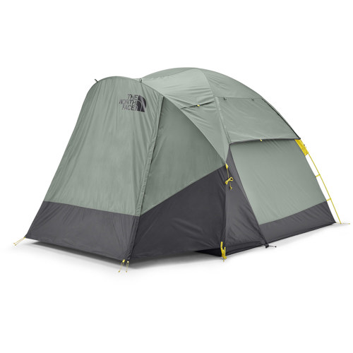 The North Face Wawona 4 Person Camping Tent Agave Green/Asphalt Grey