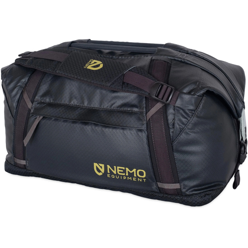 Nemo Double Haul Convertible 30L Duffel and Tote Bag Black