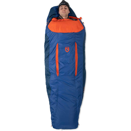 Nemo Forte 35F Synthetic Sleeping Bag for Men, Long