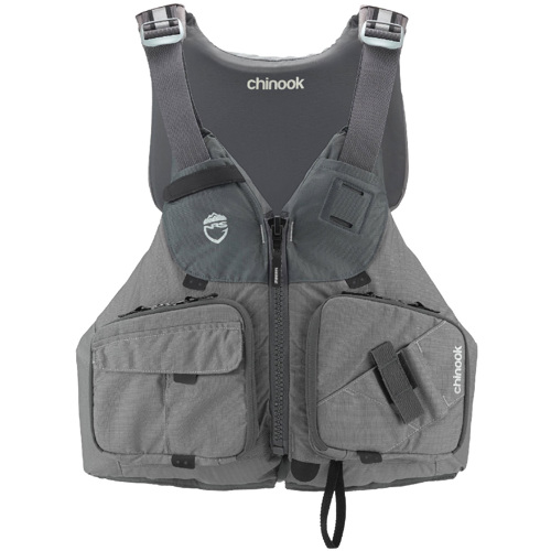 NRS Chinook Fishing Personal Floatation Device X-Small/Medium Silver
