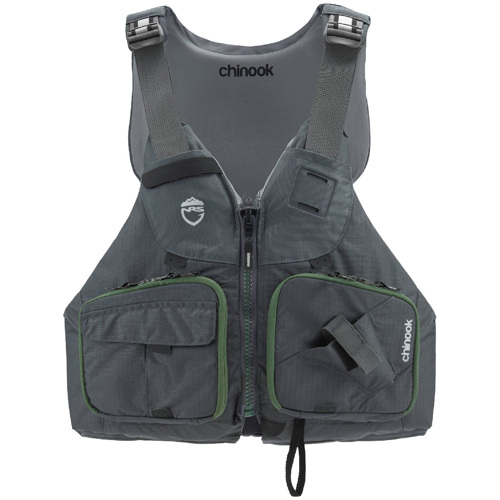 NRS Chinook Fishing Personal Floatation Device X-Large/XX-Large Charcoal
