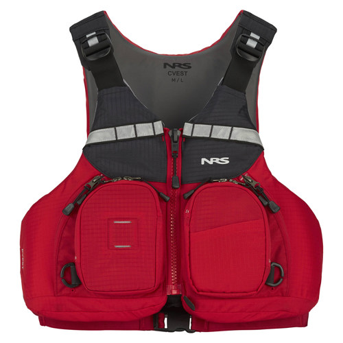 NRS cVest Personal Floatation Device Red Medium/Large