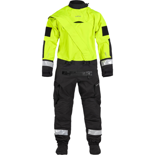 NRS Public Safety Extreme SAR GTX Dry Suit Medium Safety Yellow
