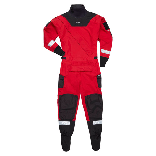 NRS PS Ascent SAR Dry Suit Red Large