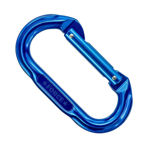 NRS Public Safety SMC Force Oval Carabiner Blue