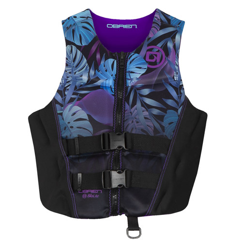 O'Brien Flex V-Back Life Jacket for Women Purple Large