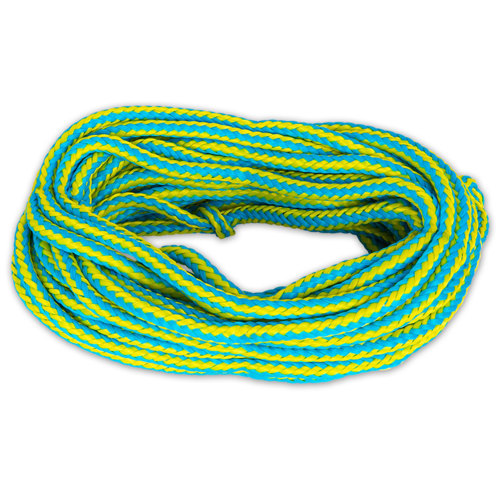 O'Brien Tube Ropes Yellow/Aqua 2-Person (2375 lbs)