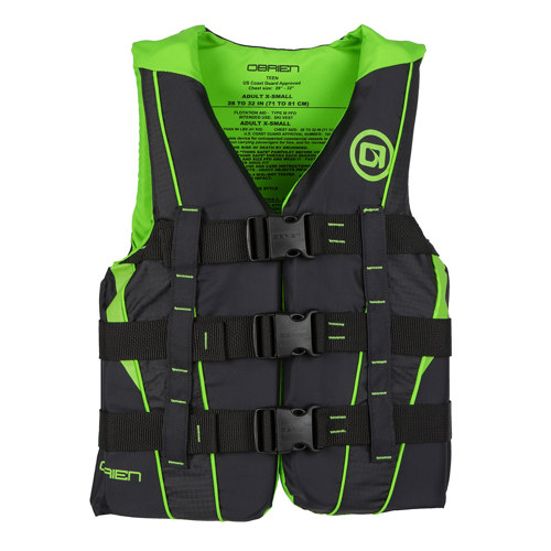 O'Brien Teen Nylon Life Jacket Lime