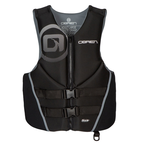O'Brien Traditional RS Life Jacket for Men Black X-Large