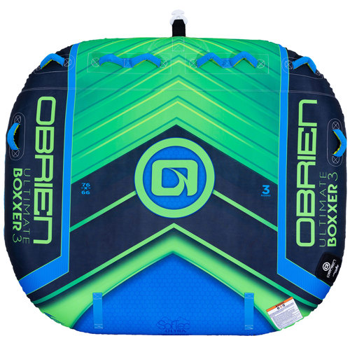 O'Brien Ultimate Boxxer Towable Tube Blue/Green 3 Riders