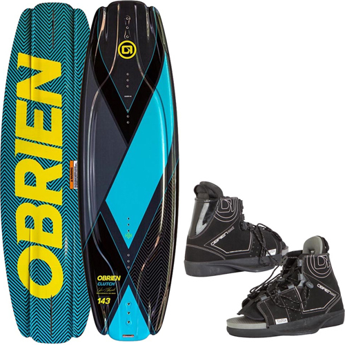 O'Brien Clutch Wakeboard with Clutch Bindings