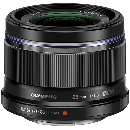 Olympus M.Zuiko 25mm f/1.8 Lens, Black