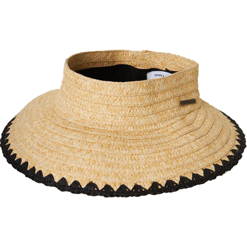 O'Neill Forage Straw Visor for Women, Natural