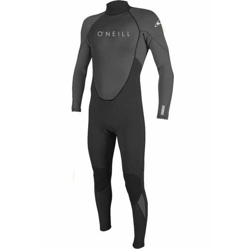 O'neill 3/2mm Reactor II Men's Full Wetsuit Small Black/Graphite