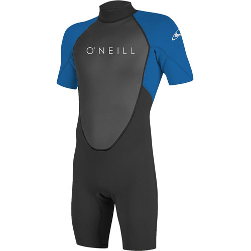 O'neill 3/2mm Reactor II Men's Springsuit Wetsuit Large Black/Blue