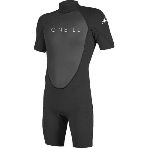 O'neill 3/2mm Reactor II Men's Springsuit Wetsuit X-Large Black/Black